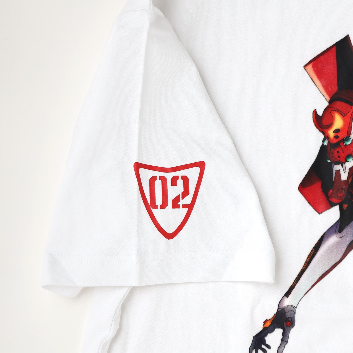 FILA GRAPHIC T-SHIRT EVANGELION LIMITED（EVA-02（WHITE））