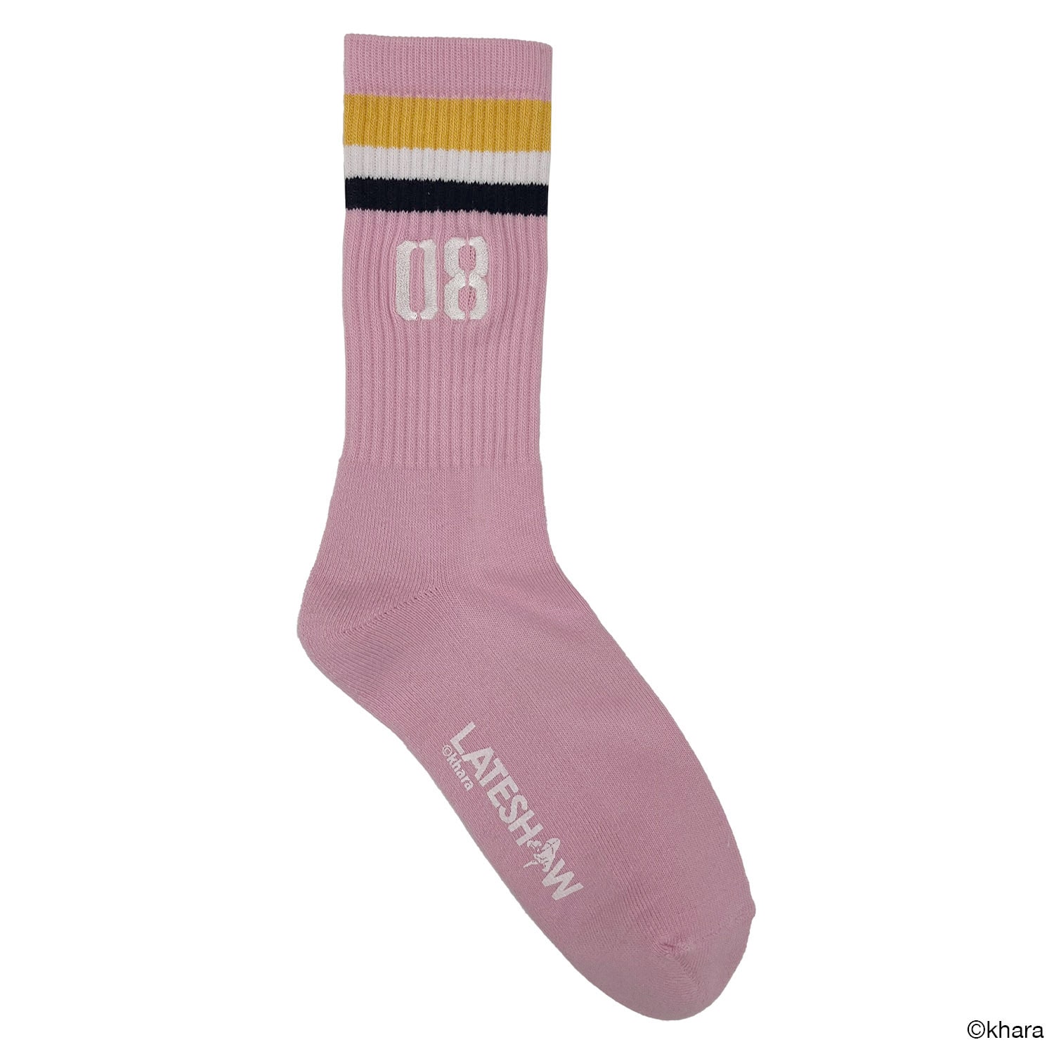 EVANGELION Line Socks by LATESHOW（PINK）