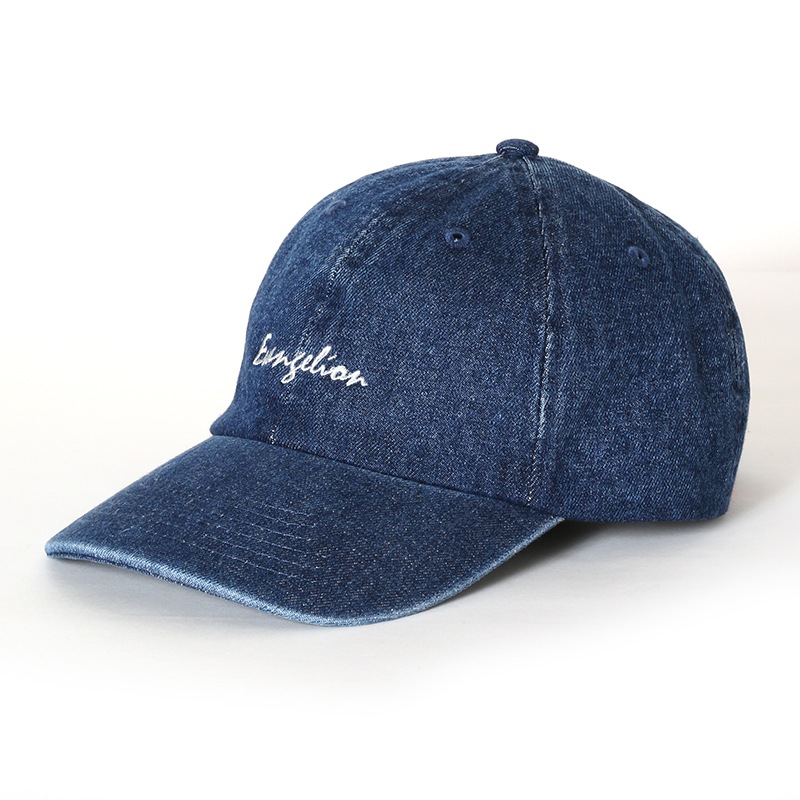 EVANGELION Denim Washed Cap (インディゴ)