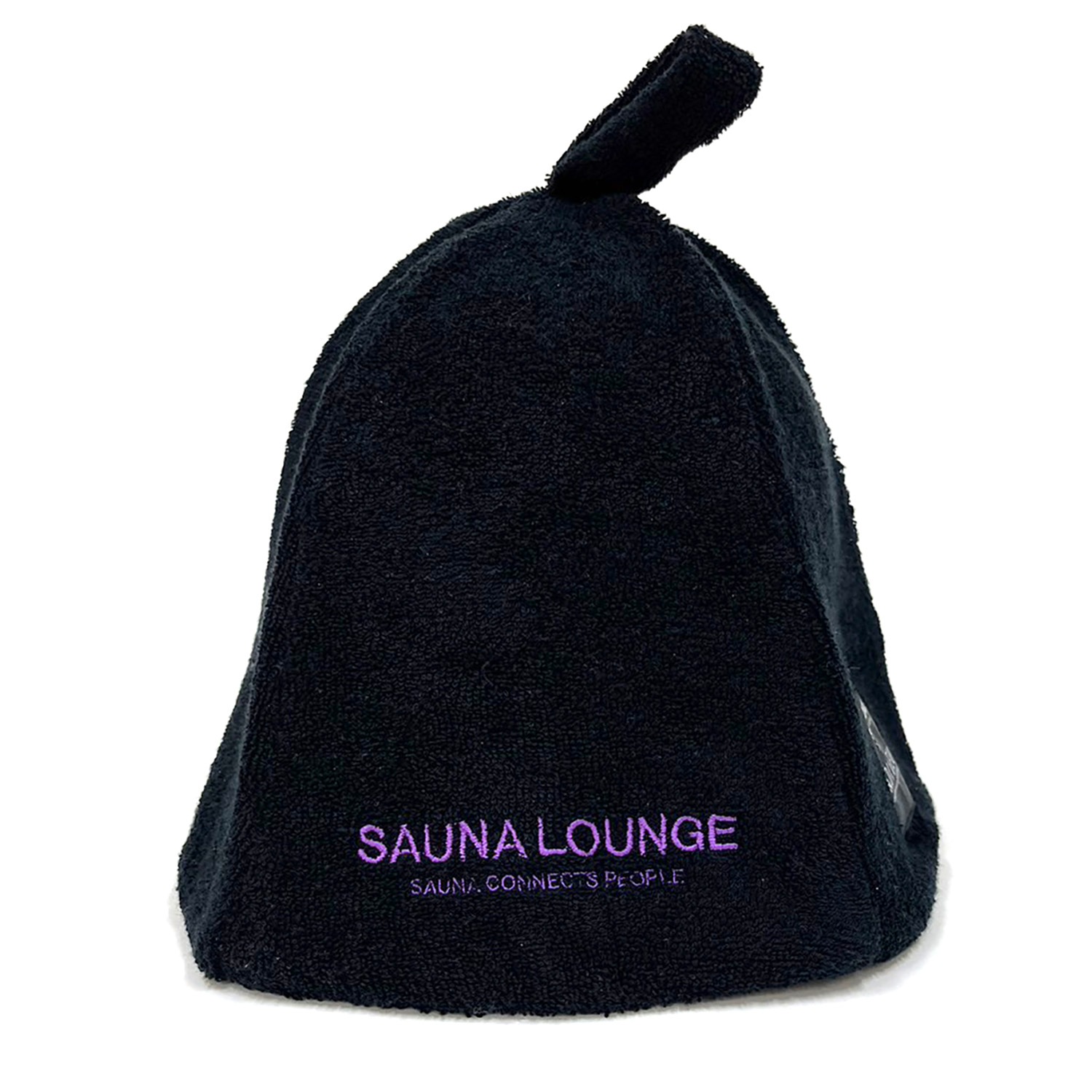 SAUNA HAT by SAUNA LOUNGE (BLACK)