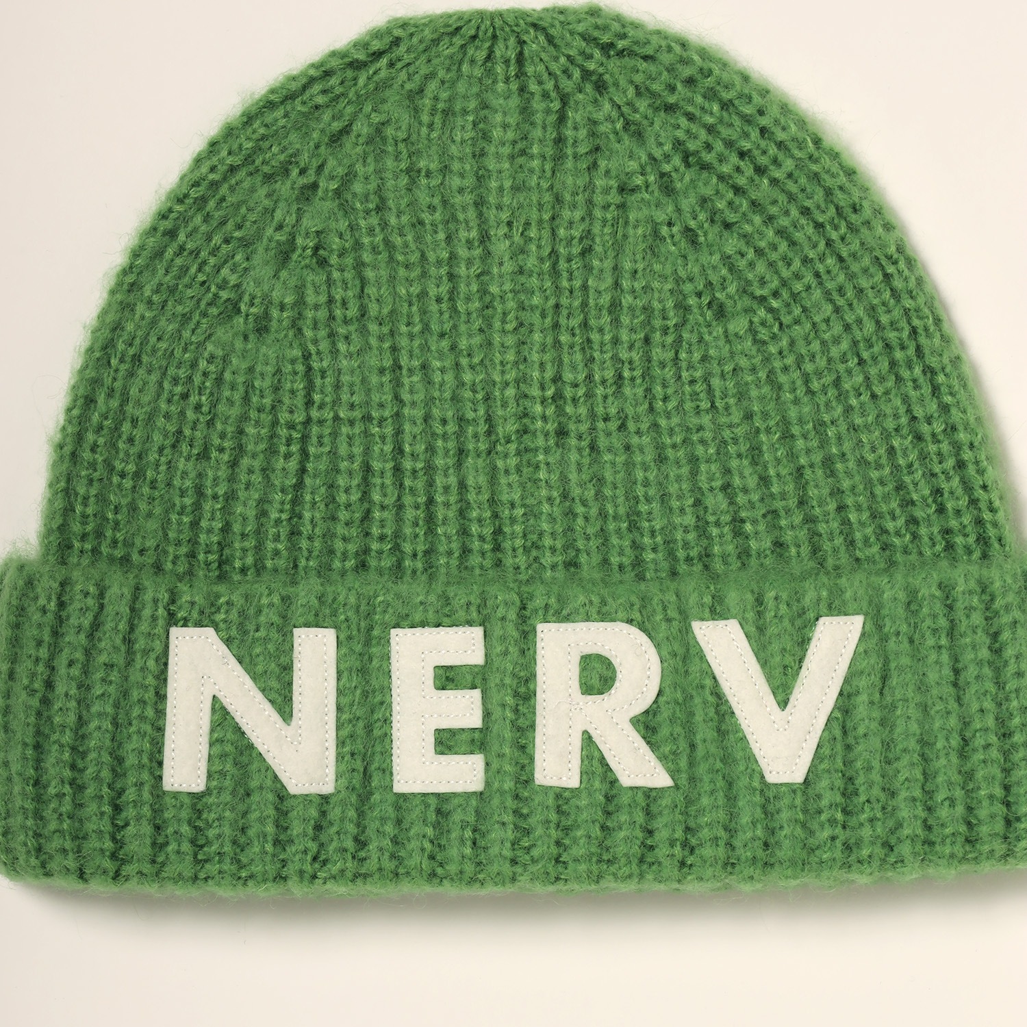 NERV Hairy Knit Cap (GREEN)