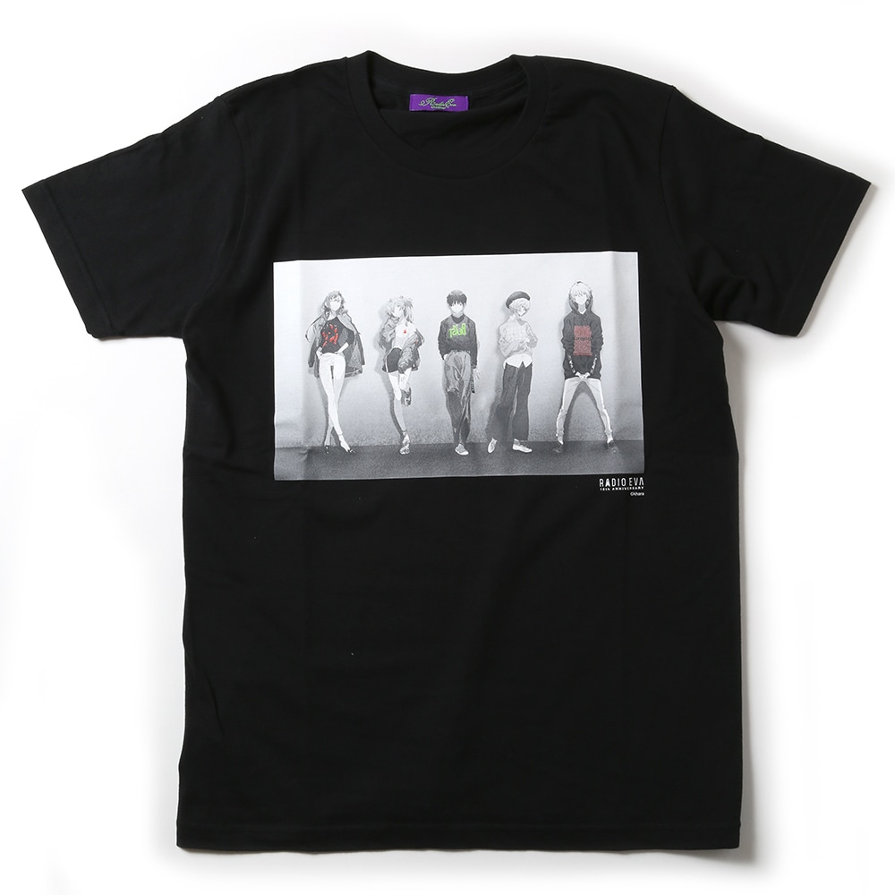 RADIO EVA 10TH ANNIVERSARY T-Shirt（ブラック）
