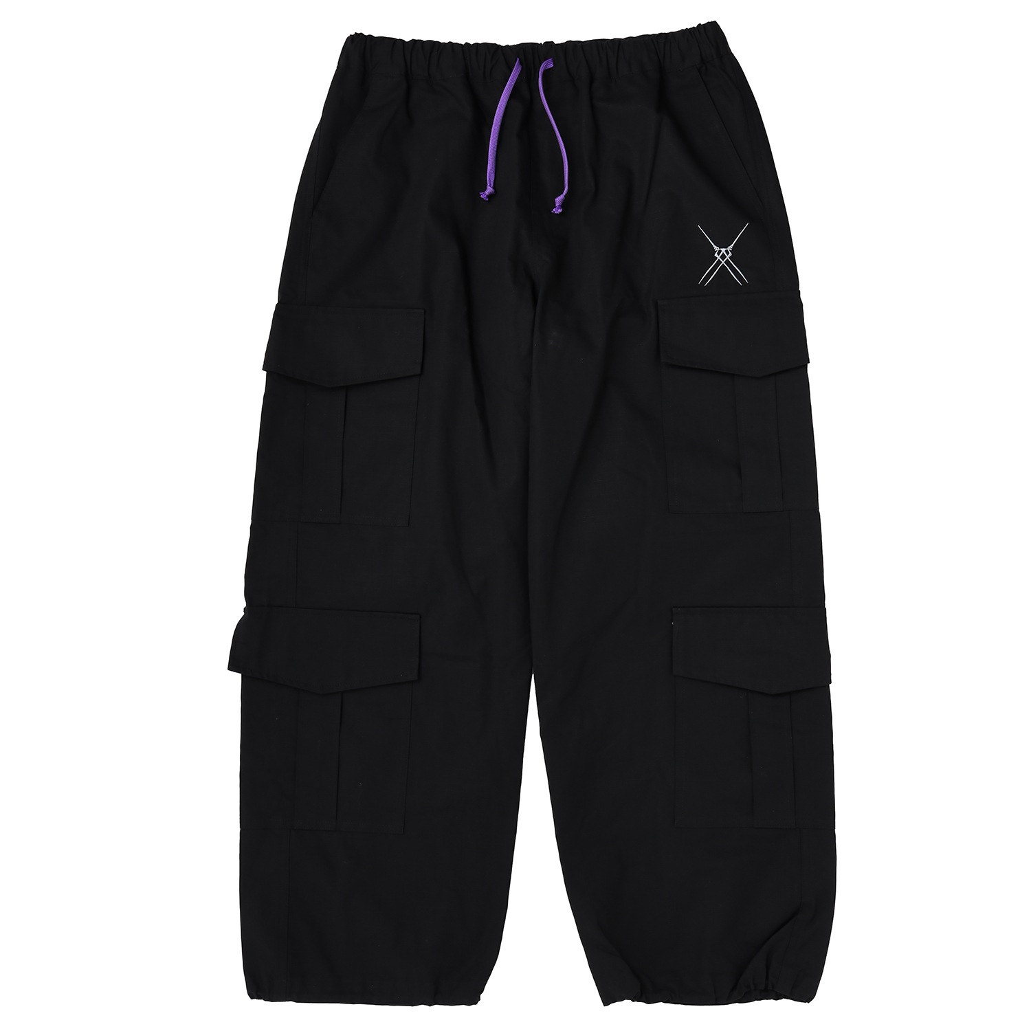 LONGINUS RIPSTOP CARGO PANTS（BLACK）
