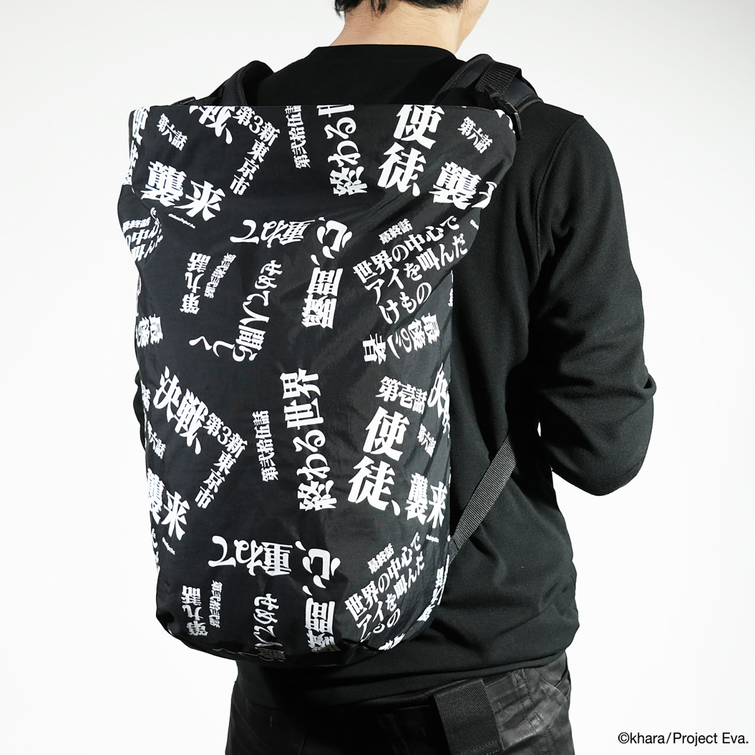 EVANGELION LOGOTYPE 4NK BACKPACK by JAM HOME MADE（BLACK）
