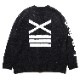 EVANGELION XIII KNIT CARDIGAN (BLACK)