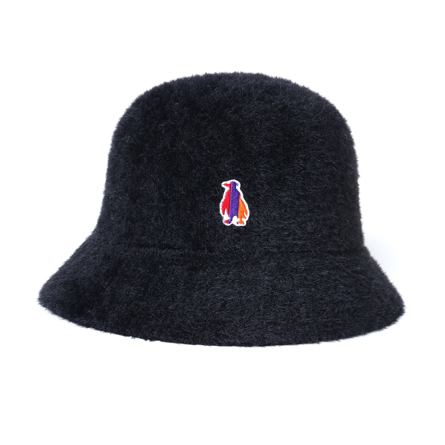 EVANGELION Shaggy Bucket Hat (BLACK)