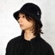 EVANGELION Shaggy Bucket Hat (BLACK)