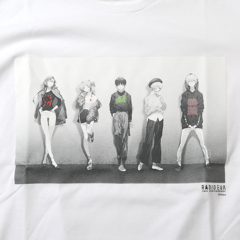 RADIO EVA 10TH ANNIVERSARY T-Shirt（ホワイト）