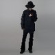 EVA-01 PAISLEYS 2TONE BANDANNA SHIRTS (BLACK)