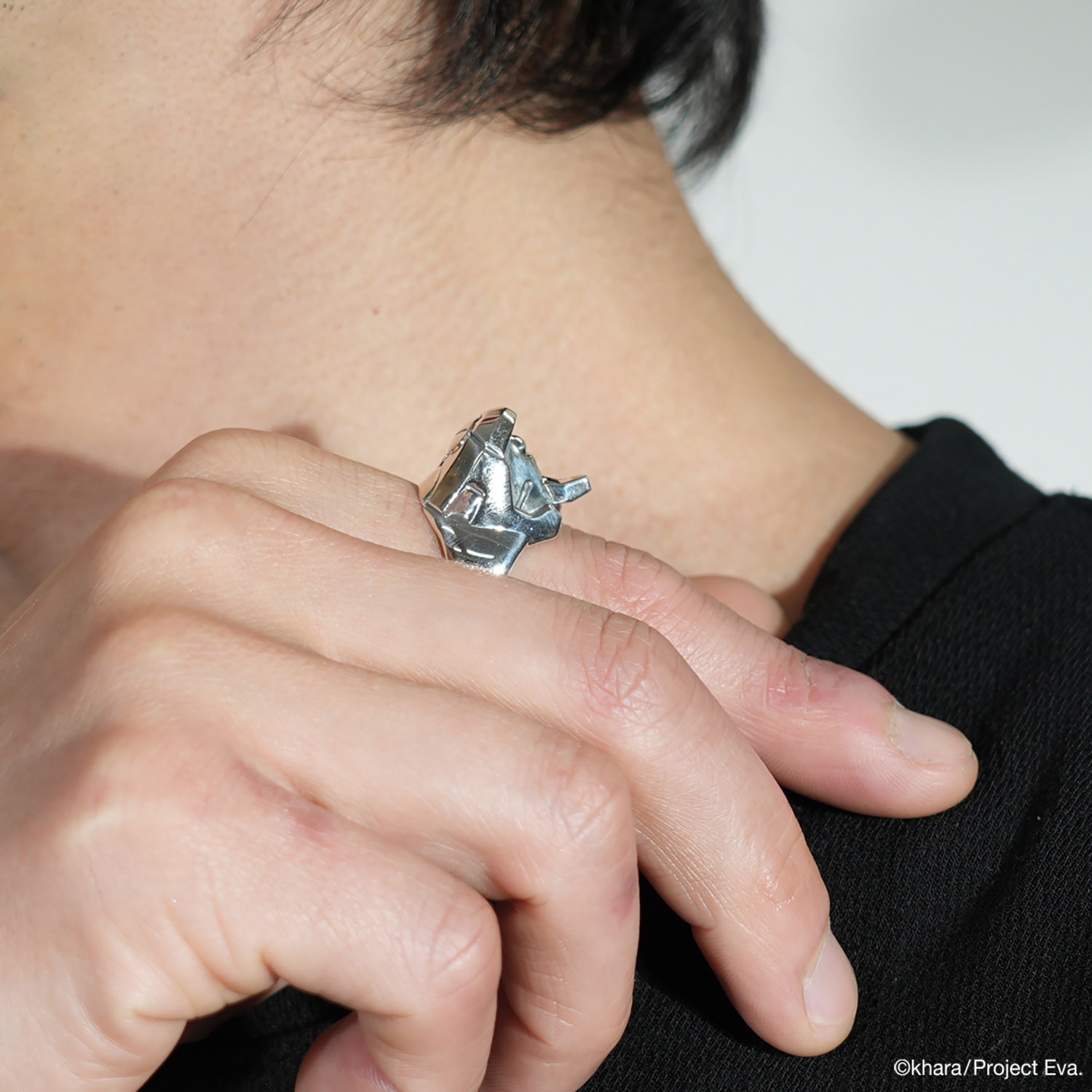 EVANGELION FACE RING by JAM HOME MADE（EVA-00）