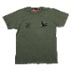 THE BEAST EMBROIDERY T-Shirt (OLIVE)
