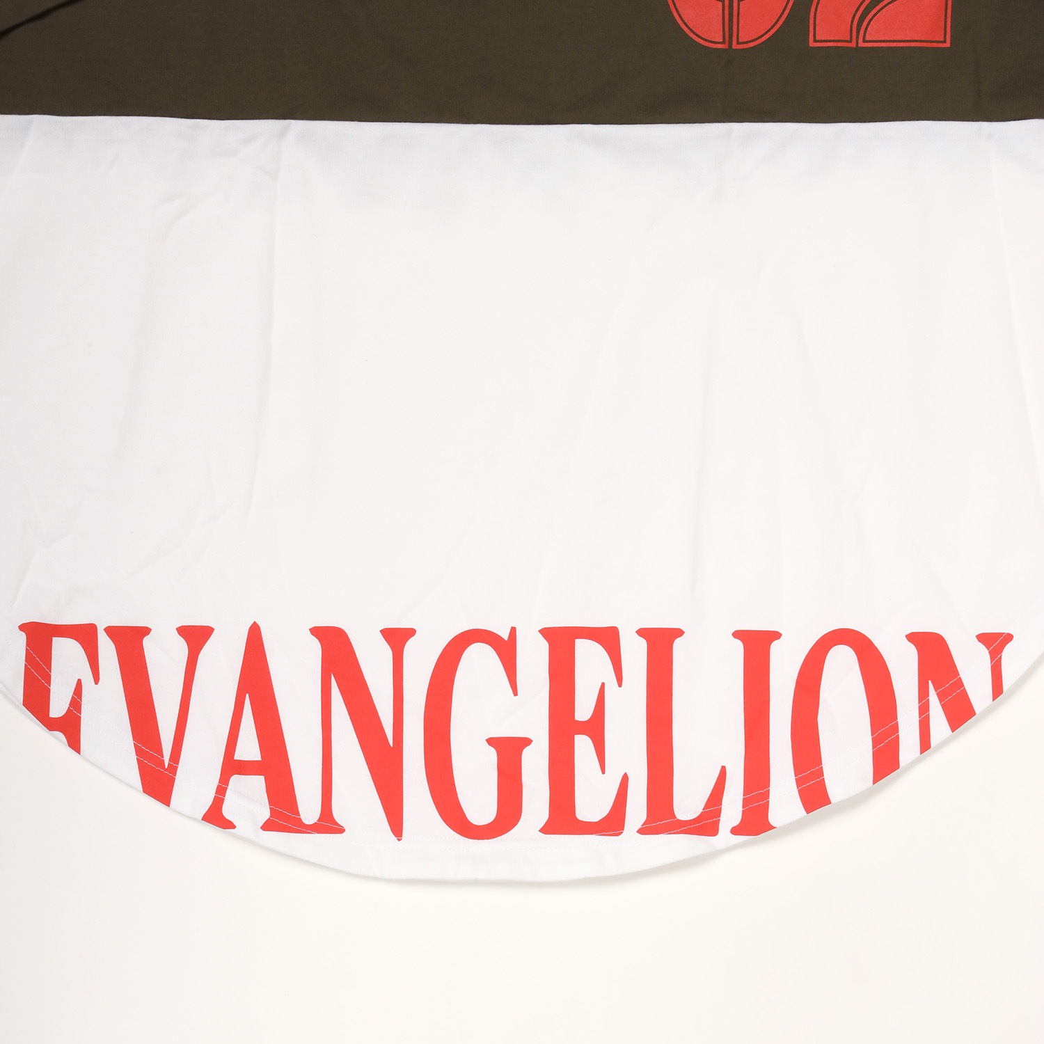 Circle 1/2 T-shirt by RIDDLEMMA (KHAKI (EVA-02 MODEL))