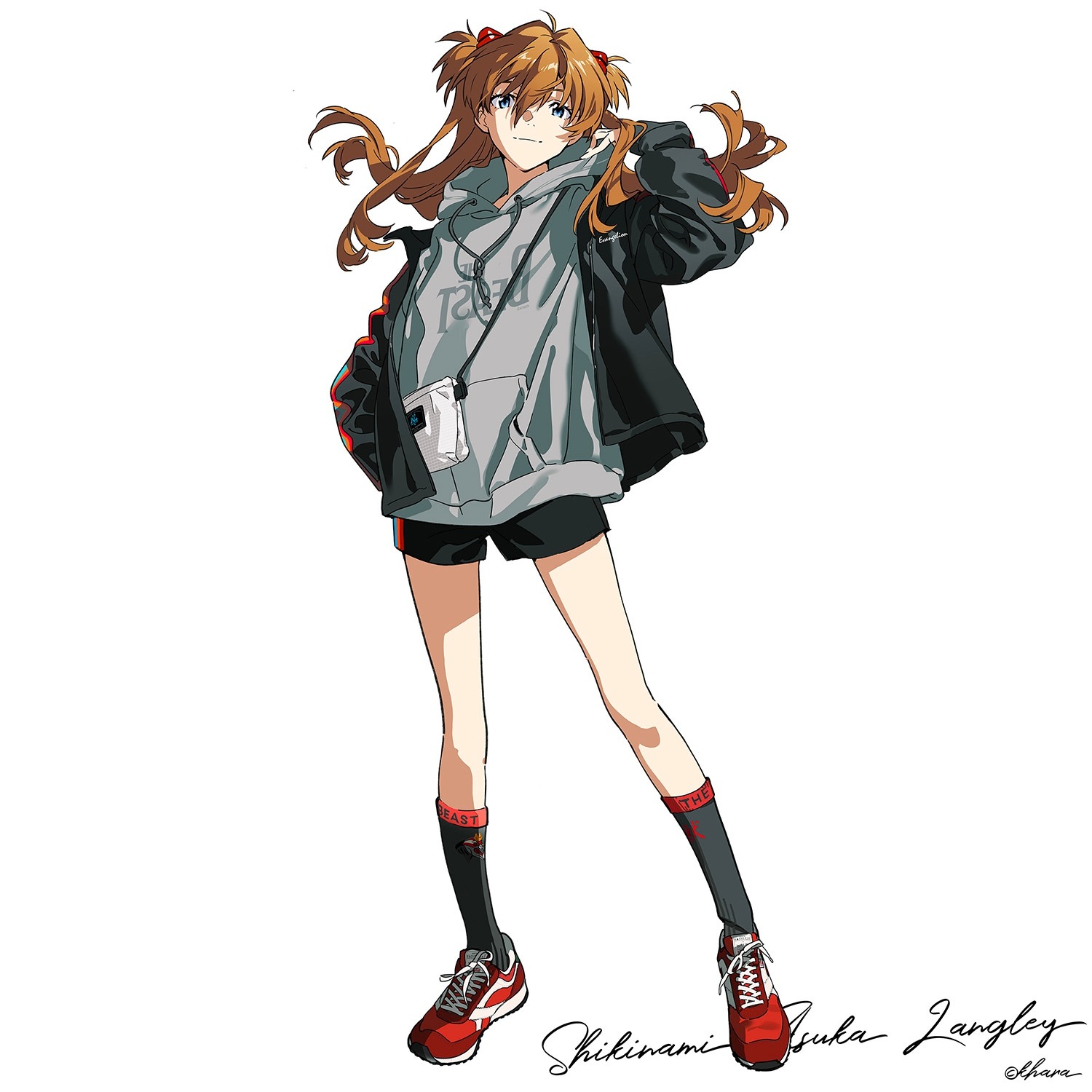 EVANGELION Ripstop Sacoche (WHITE(WILLE))