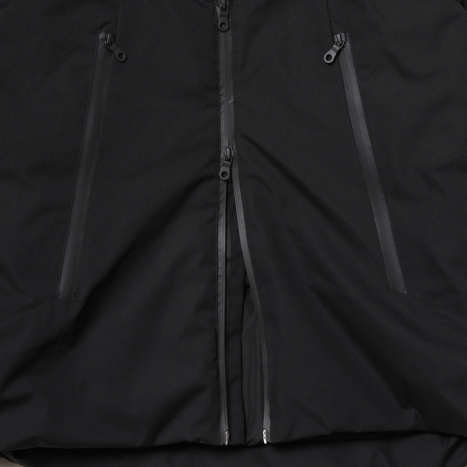 EVANGELION SOLID  DOWN JACKET (BLACK(EVA-01))