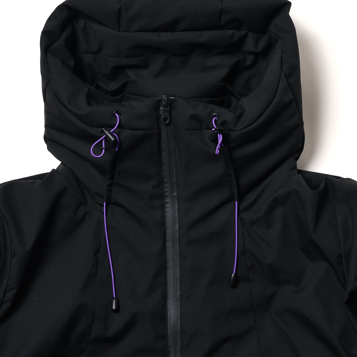 EVANGELION SOLID  DOWN JACKET (BLACK(EVA-01))