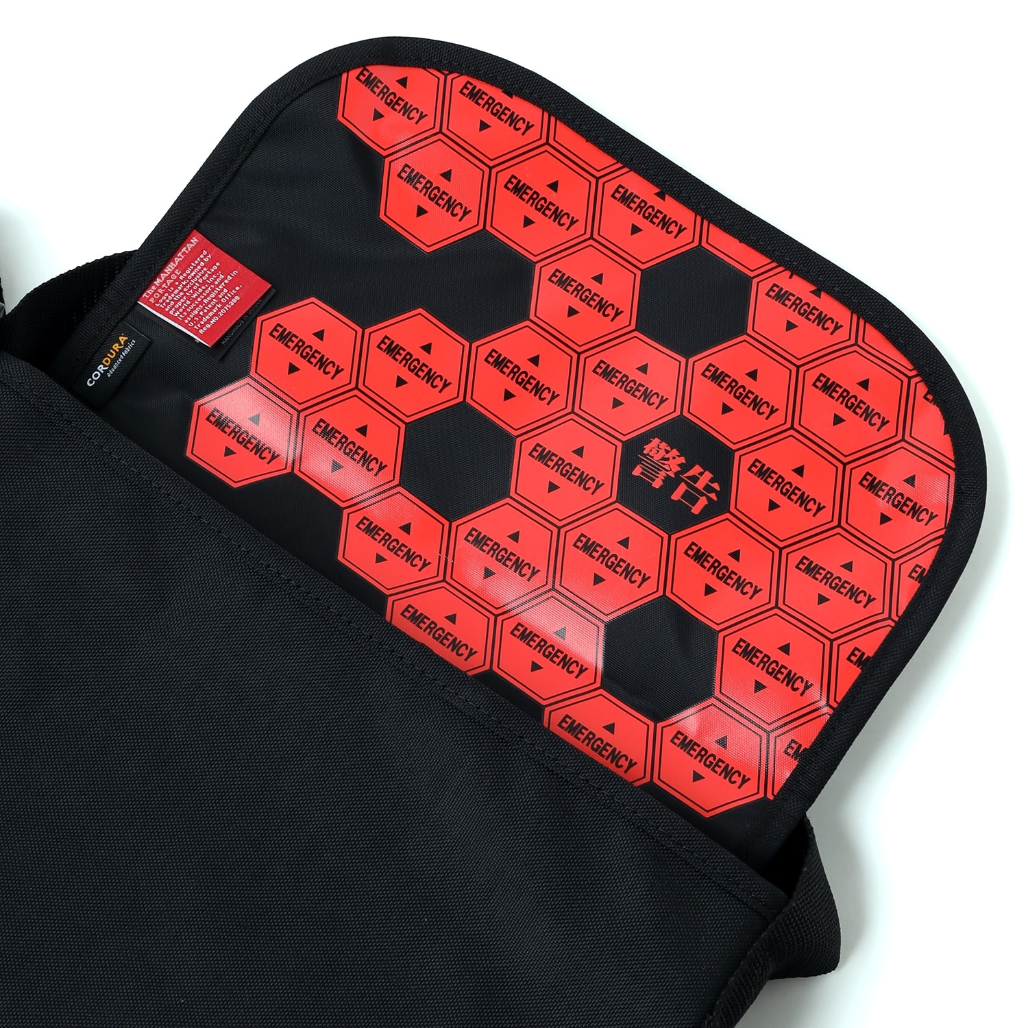 EVANGELION Casual Messenger BagMby Manhattan PortageBLACK