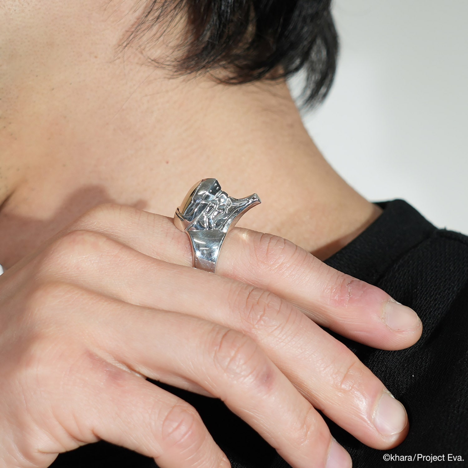 EVANGELION FACE RING by JAM HOME MADE（EVA-02）