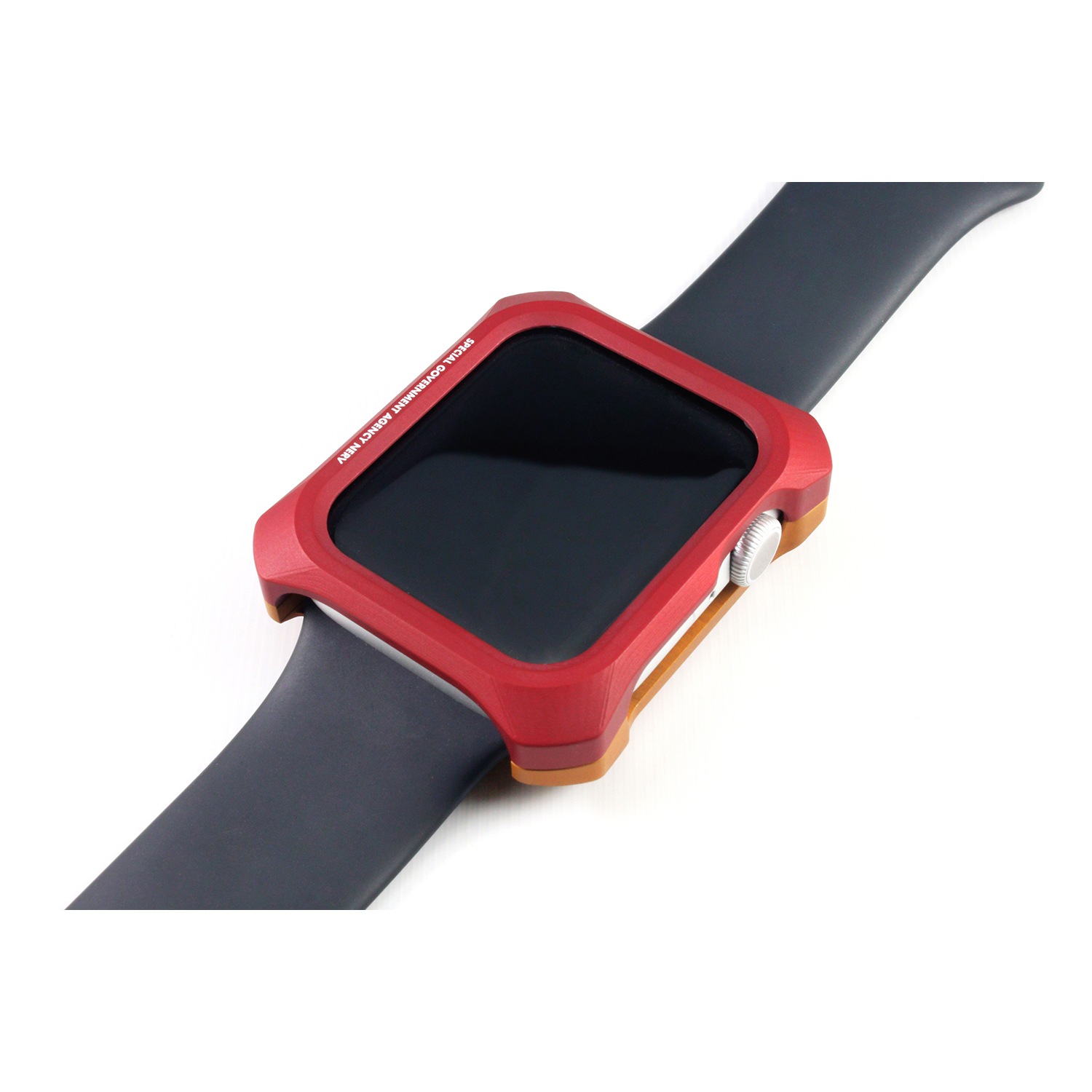 Solid bumper for Apple Watch (EVANGELION Limited) (Yellow×Red(2号機))