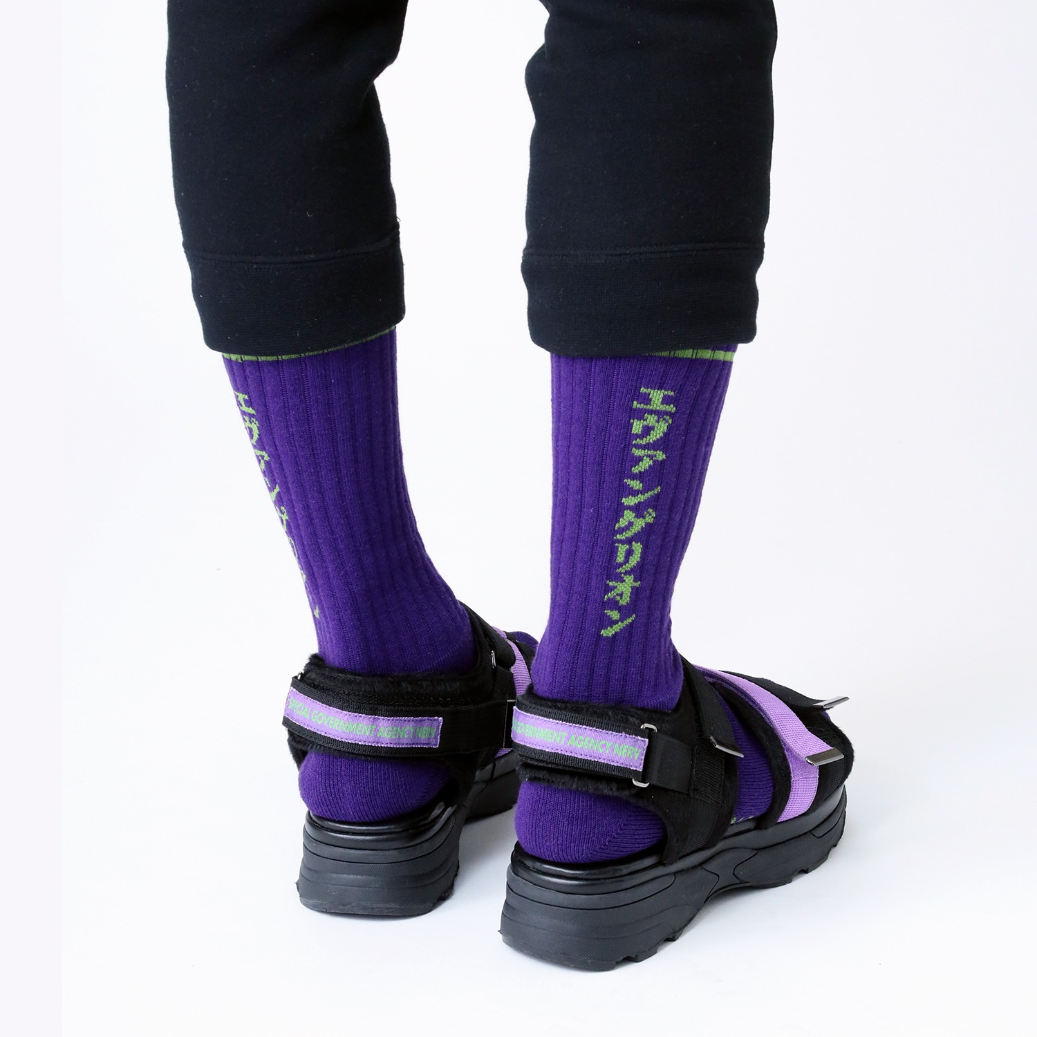 EVANGELION SOCKS (PURPLE)