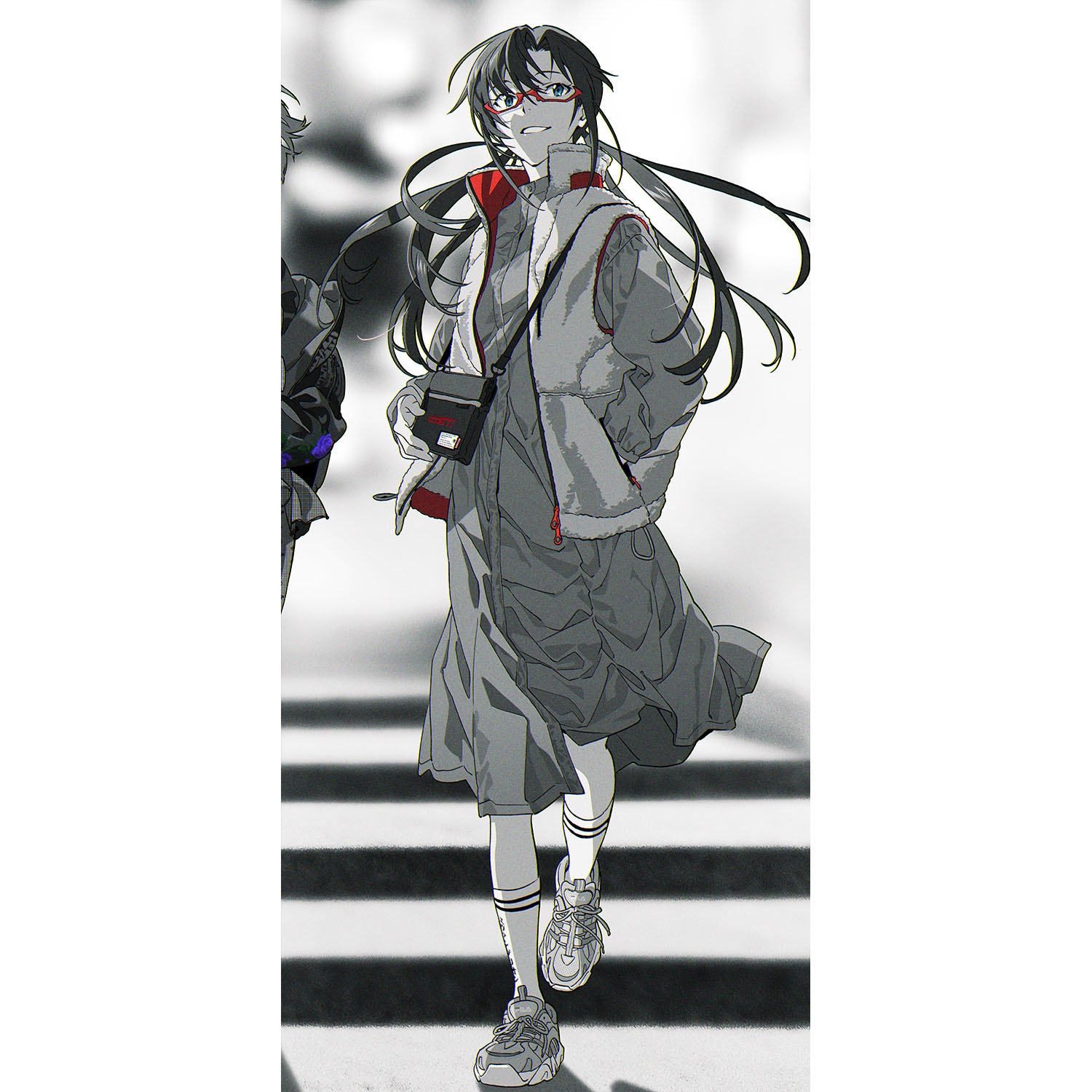 EVANGELION SOCKS (PURPLE)