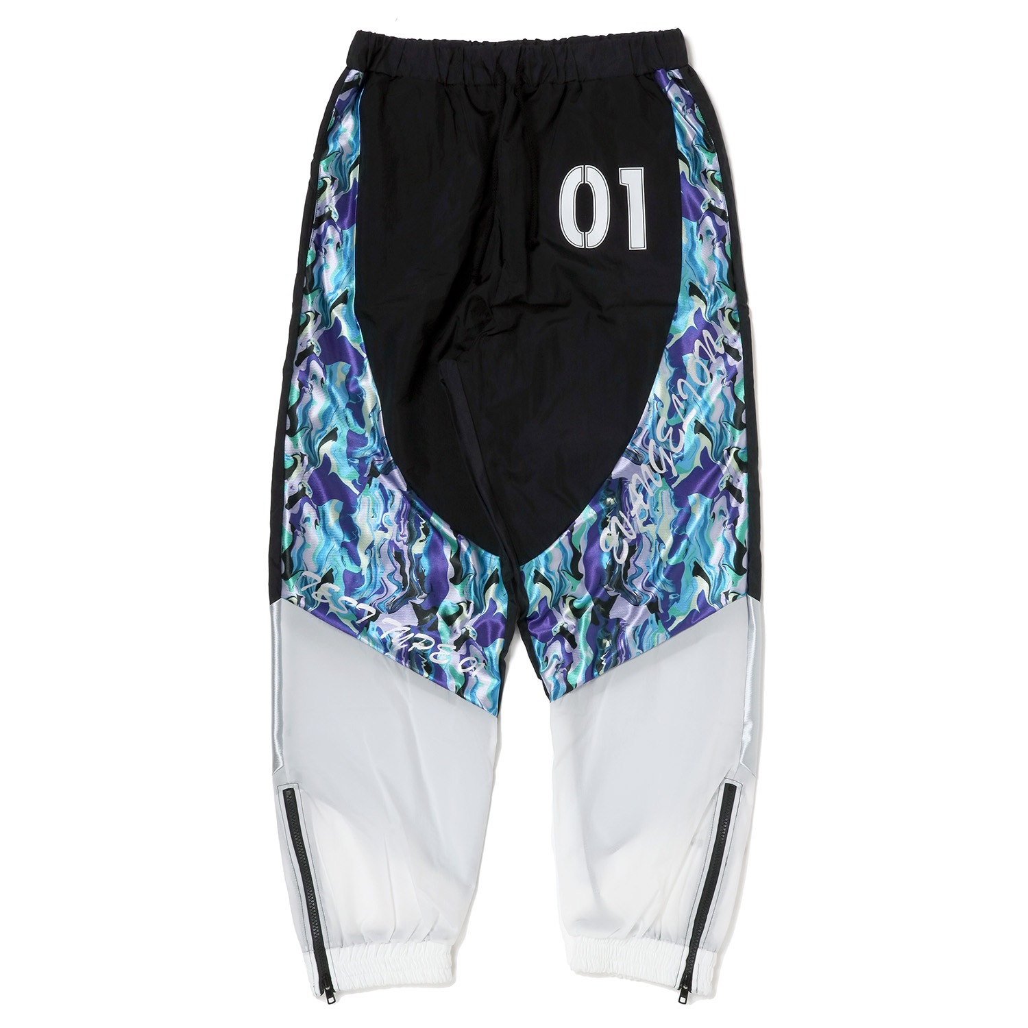 Nylon Pants by RIDDLEMMA (PURPLE(EVA-01 MODEL))