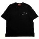 EVA-01 Flower Embroidery T-Shirt β (BLACK×BLACK)