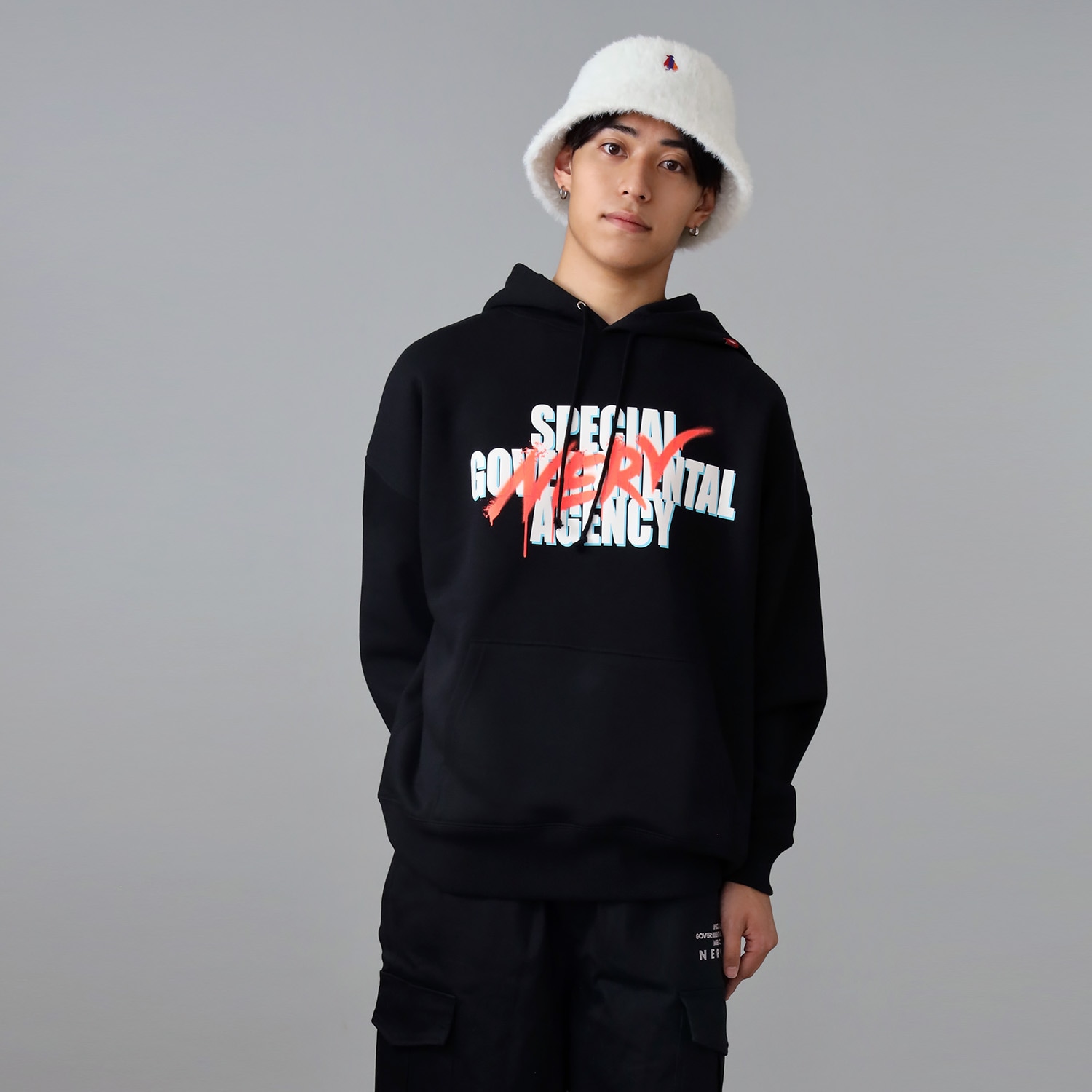 NERV SPRAY Parka (BLACK)
