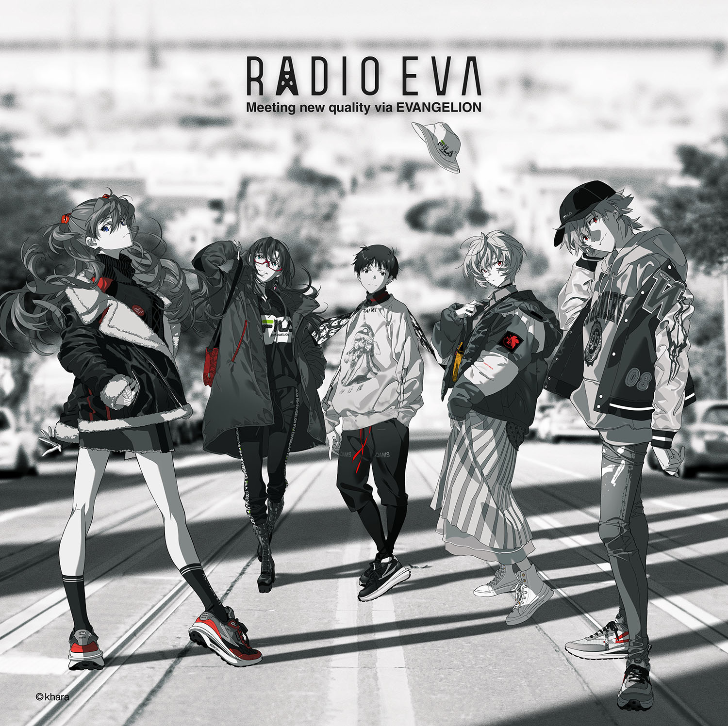 EVANGELION Acrylic Art  (RADIO EVA STORE 2ND ANNIVERSARY(MONO))