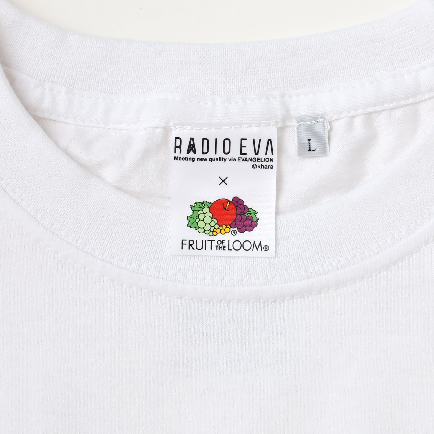 EVANGELION MOVIE GRAPHIC T-Shirt by FRUIT OF THE LOOM（WHITE）