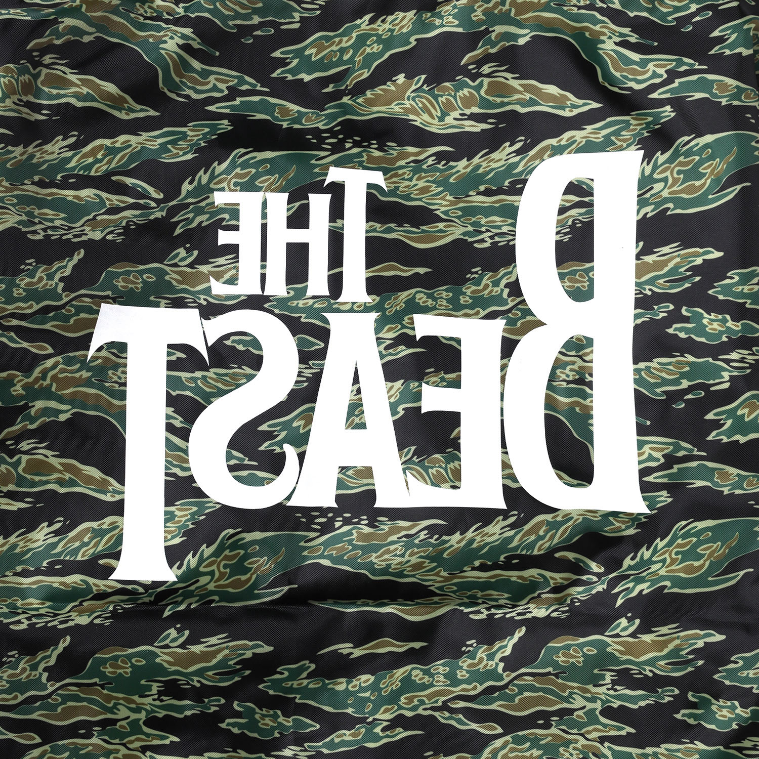 THE BEAST CAMOUFLAGE COACH JACKET (GREEN)