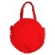 Circle Tote bag by RIDDLEMMAEVA-01 Circle Keychainդ) (RED)