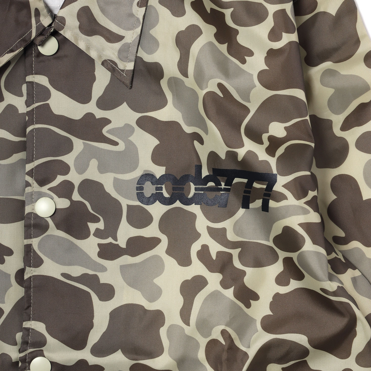 THE BEAST CAMOUFLAGE COACH JACKET (BEIGE)