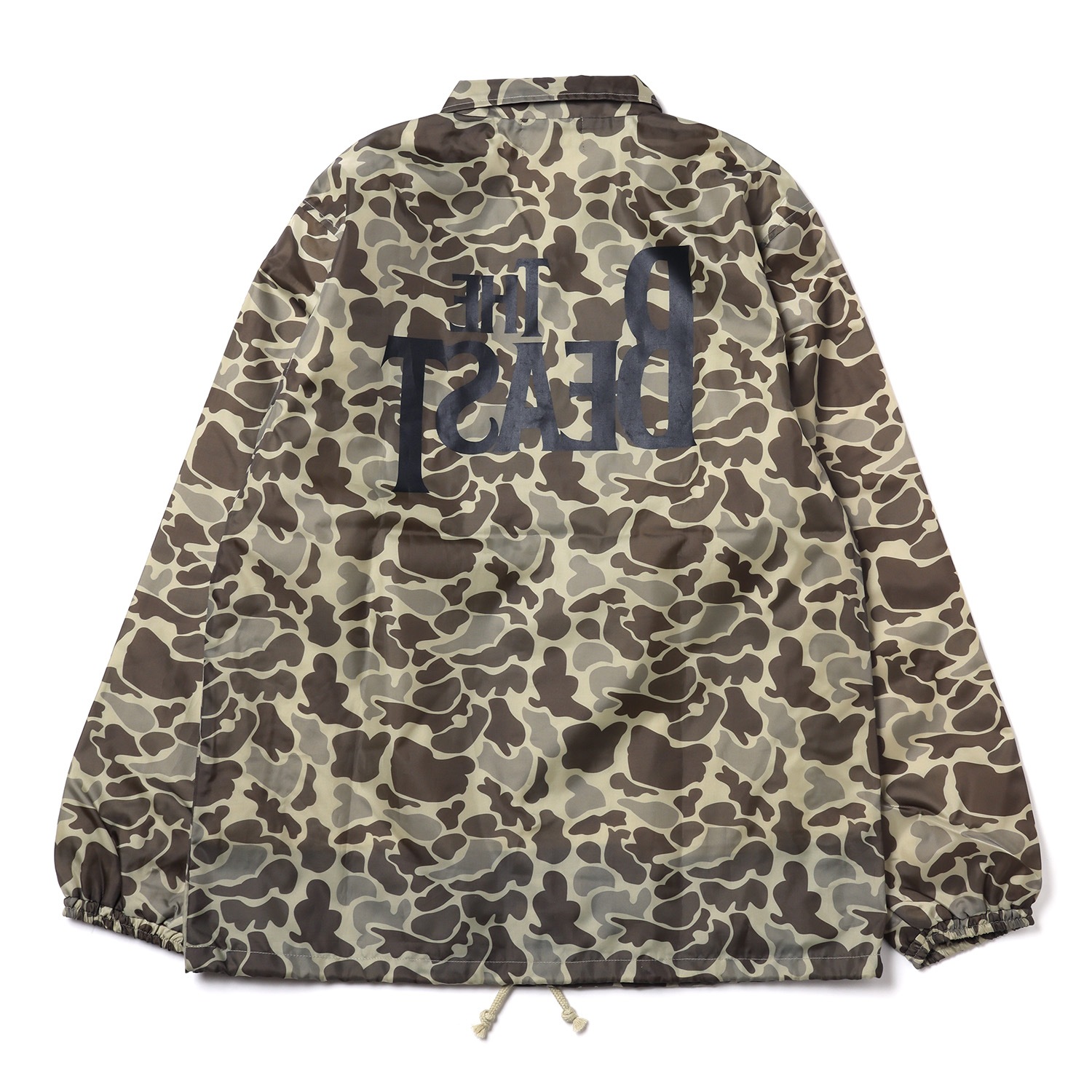THE BEAST CAMOUFLAGE COACH JACKET (BEIGE)