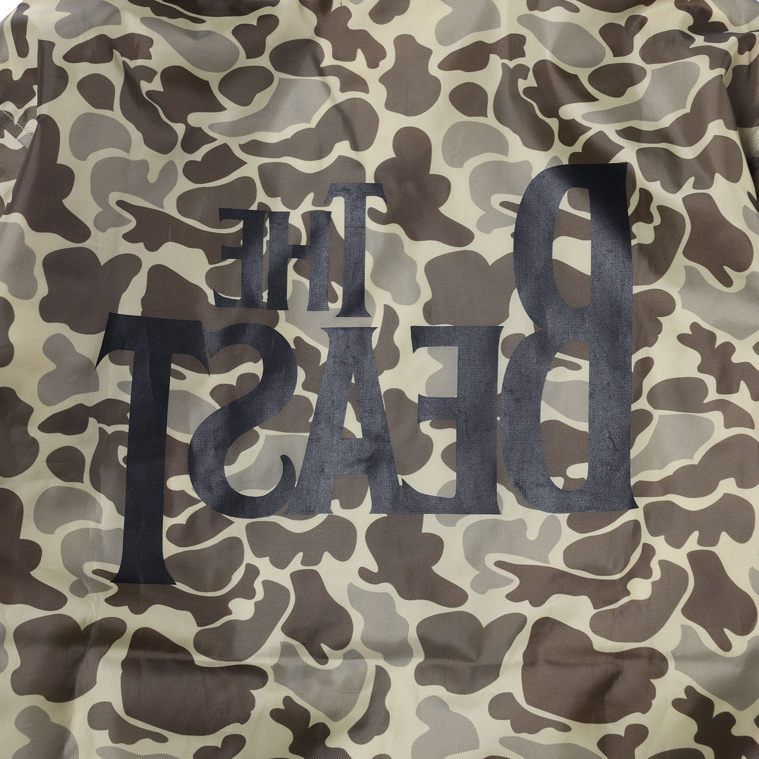 THE BEAST CAMOUFLAGE COACH JACKET (BEIGE)