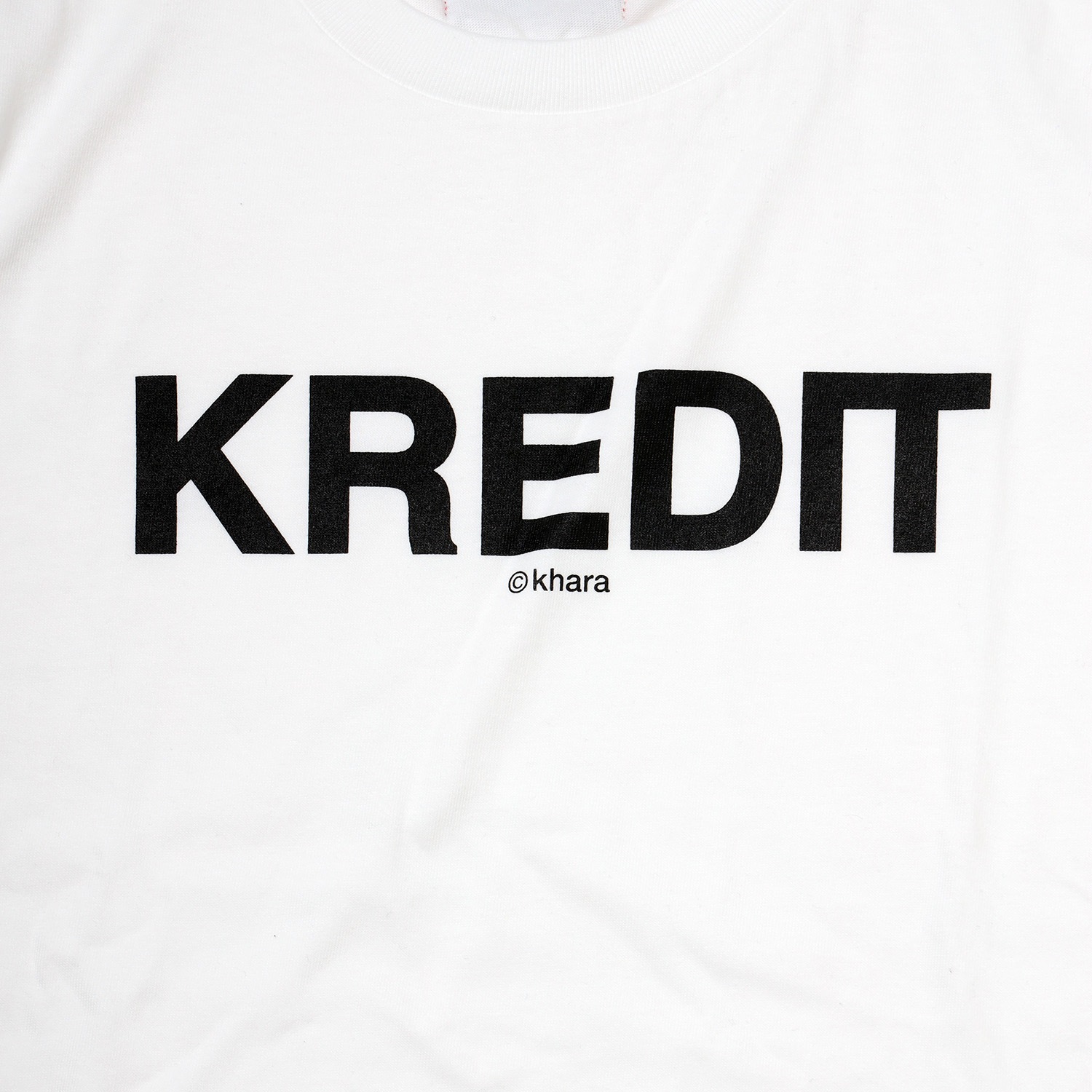 EVANGELION LETTER T-Shirt (WHITE(KREDIT))