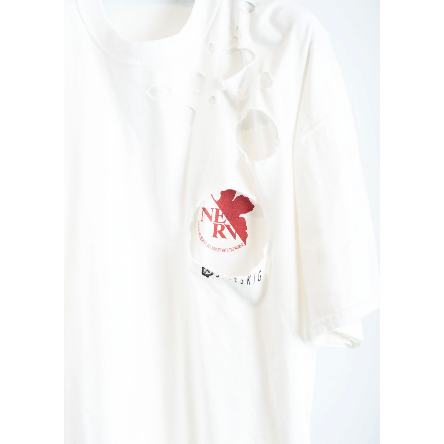 EVANGELION S/SL Tee Ver.Main visual：001 by SEVESKIG (WHITE)