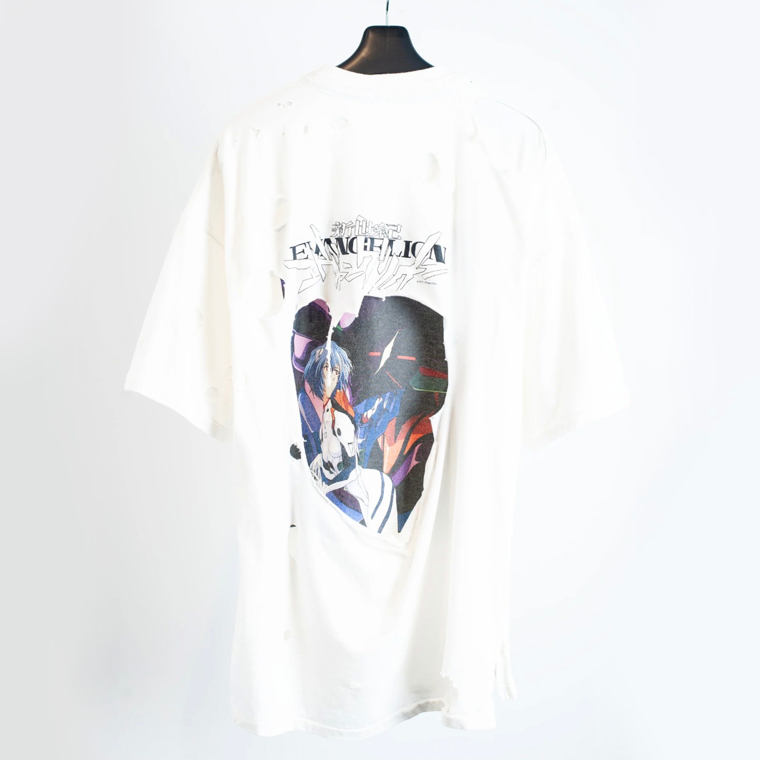 EVANGELION S/SL Tee Ver.Main visual：001 by SEVESKIG (WHITE)
