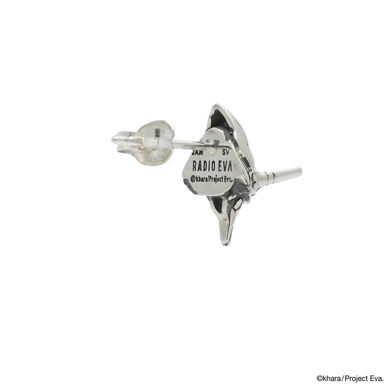 EVANGELION FACE PIERCED EARRINGS by JAM HOME MADE（EVA-01）