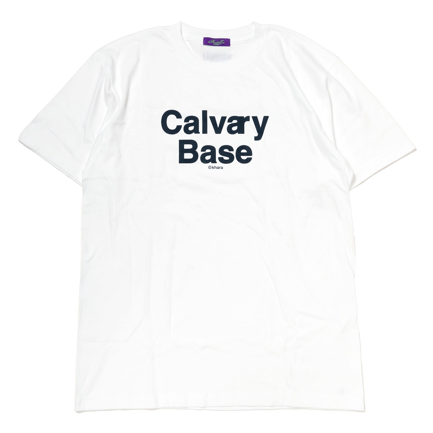EVANGELION LETTER T-Shirt (WHITE(Calvary Base))