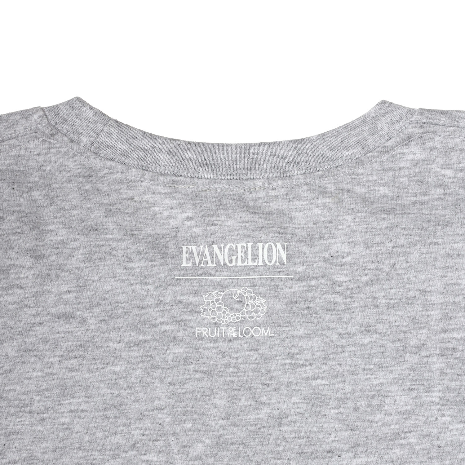 EVANGELION MOVIE GRAPHIC T-Shirt by FRUIT OF THE LOOM（GRAY）