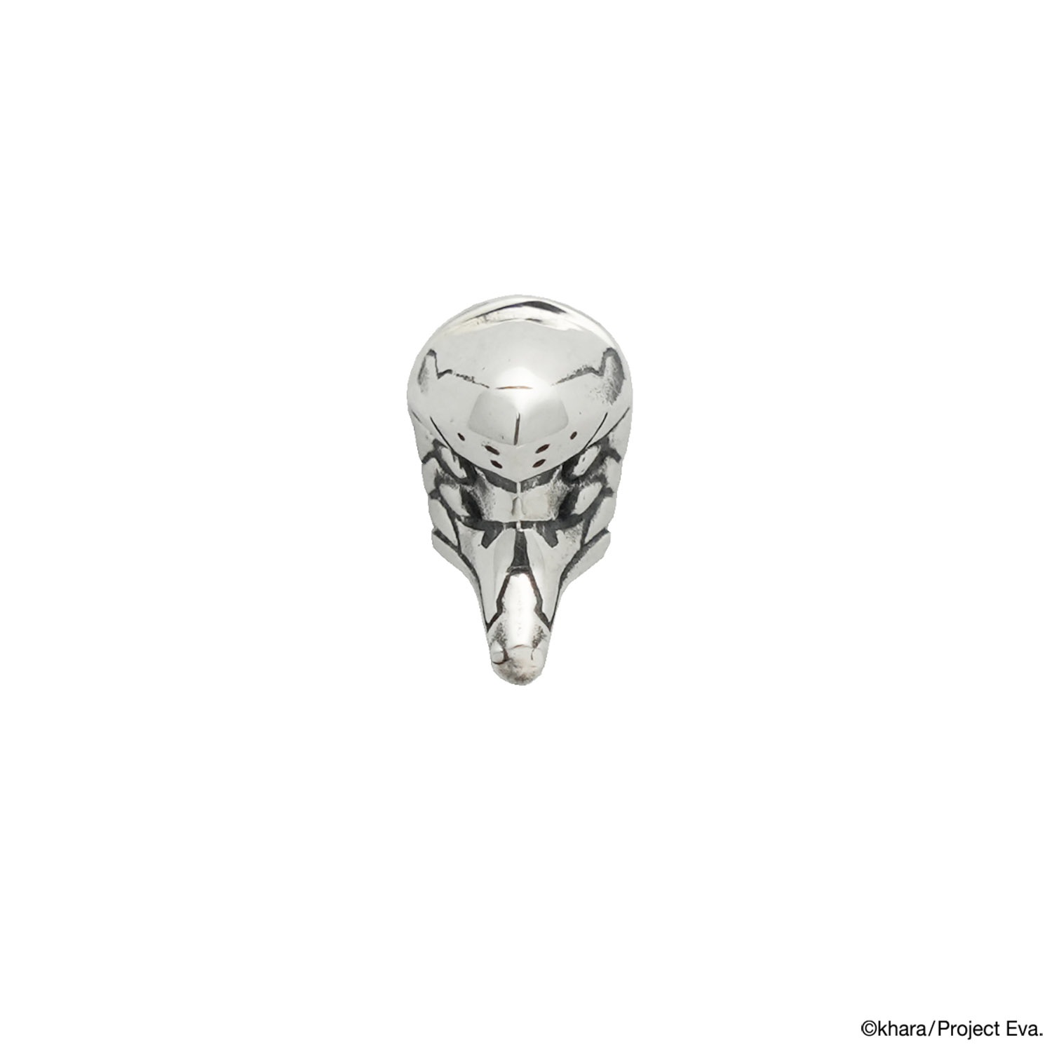 EVANGELION FACE PIERCED EARRINGS by JAM HOME MADE（EVA-02）