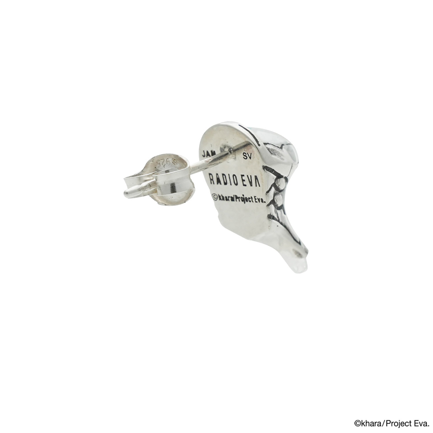EVANGELION FACE PIERCED EARRINGS by JAM HOME MADE（EVA-02）