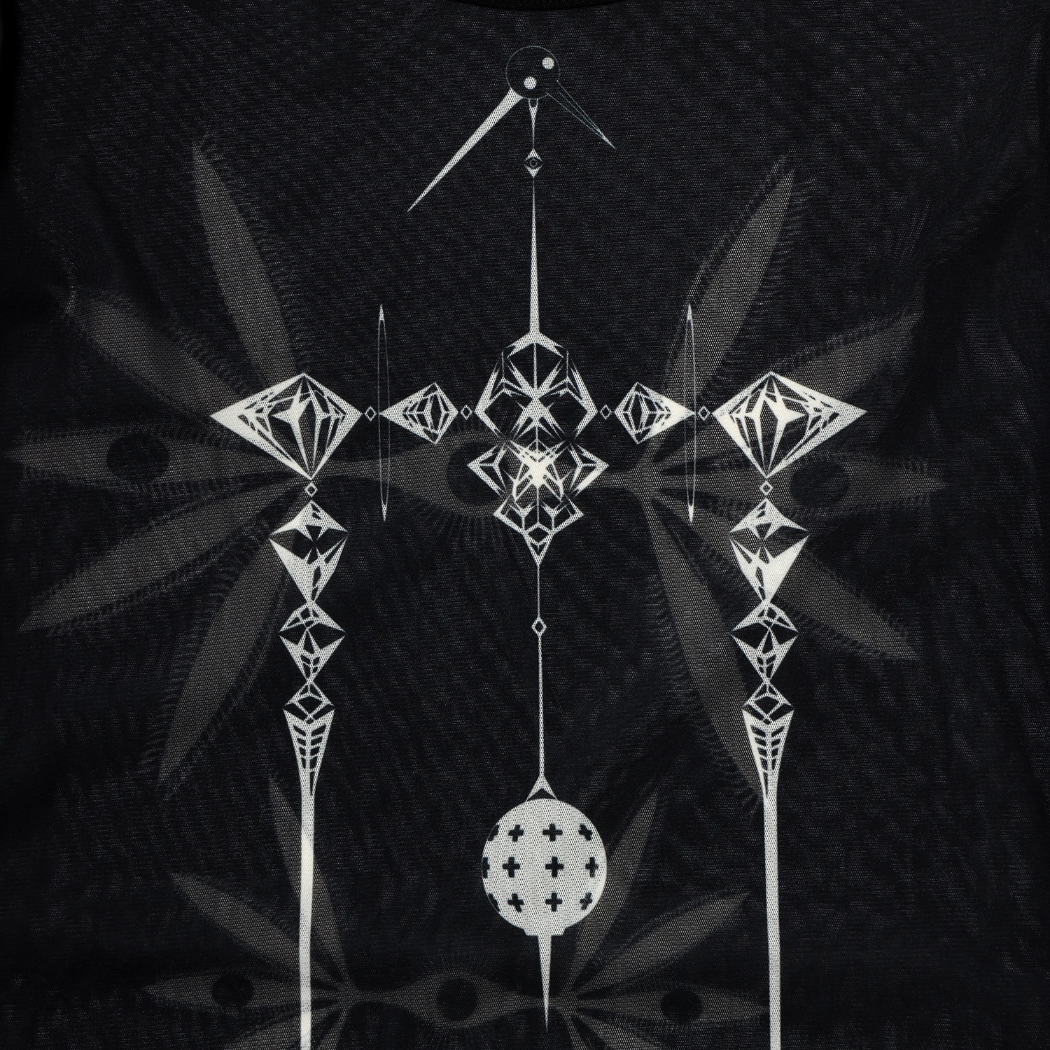 EVANGELION SHITO Sheer Cutsew (BLACK)