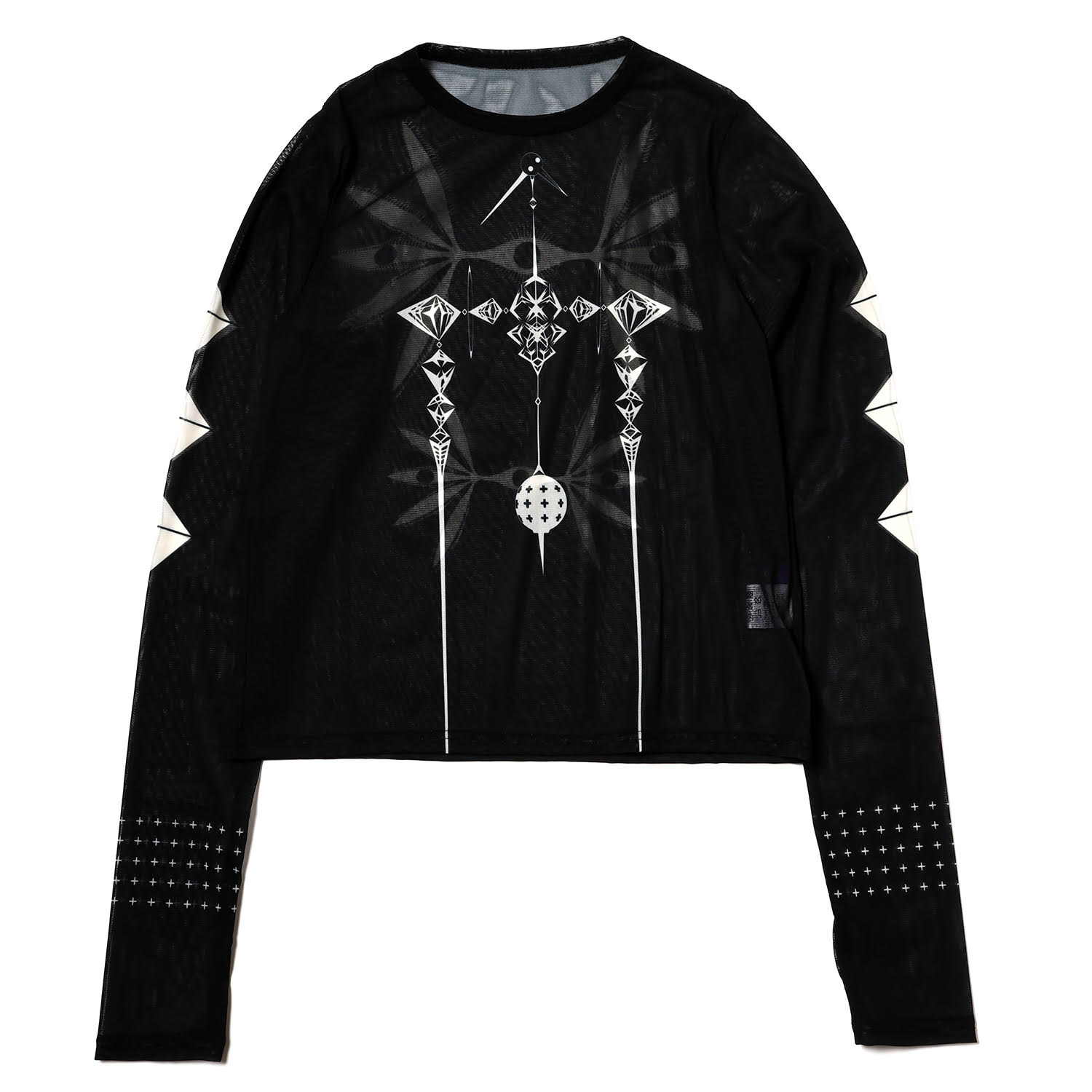 EVANGELION SHITO Sheer Cutsew (BLACK)