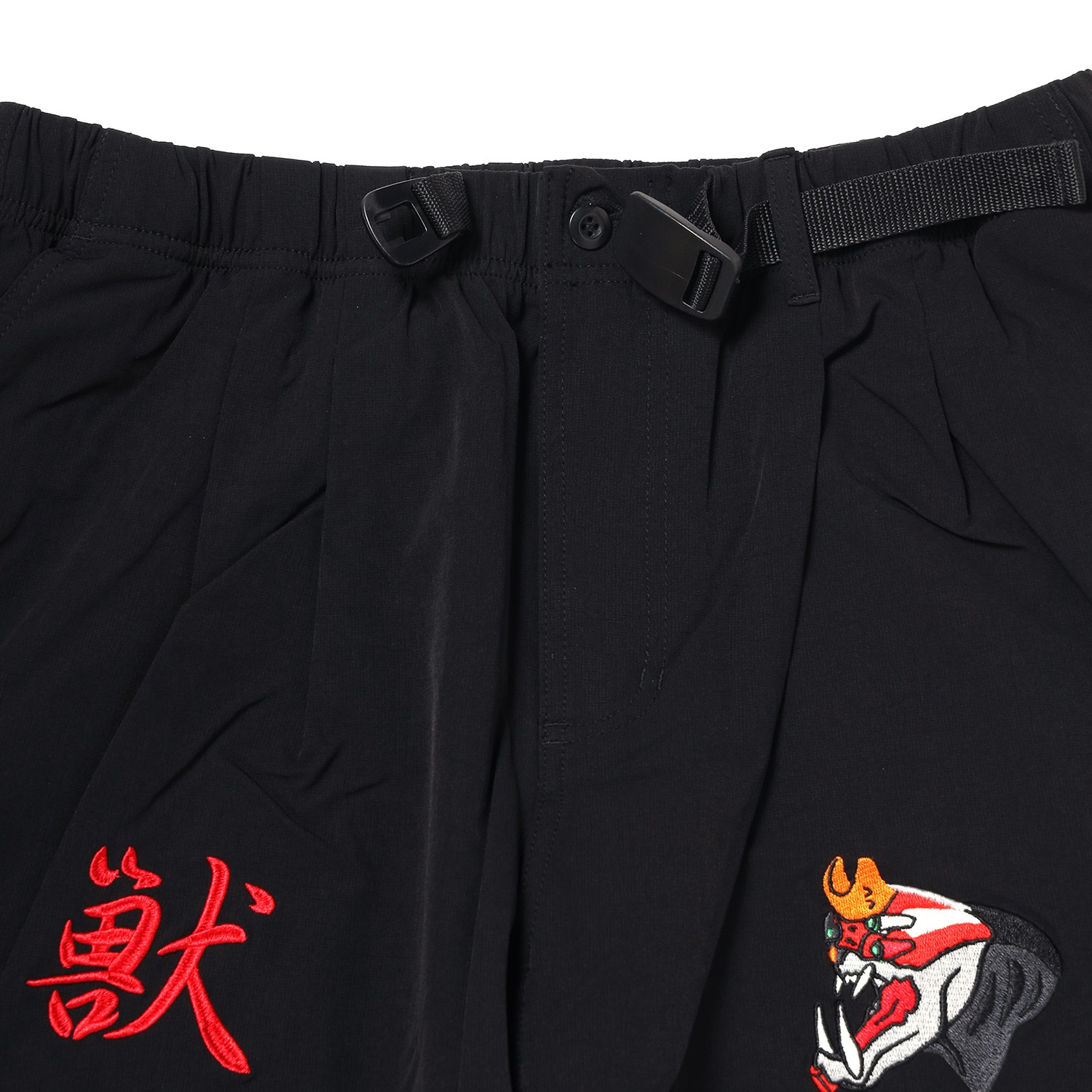 THE BEAST EMBROIDERY Tapered Pants（BLACK）