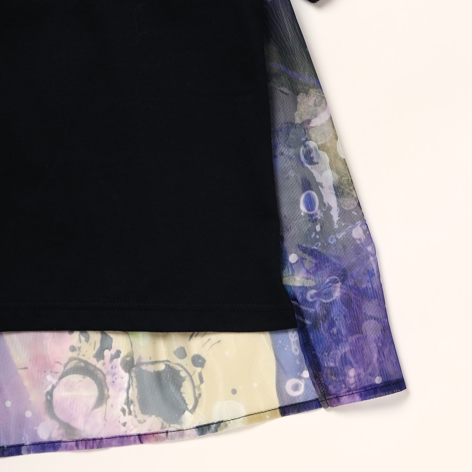 EVANGELION Graffiti Sheer Shirt by Cigarette-burns (BLACK(EVA-01))