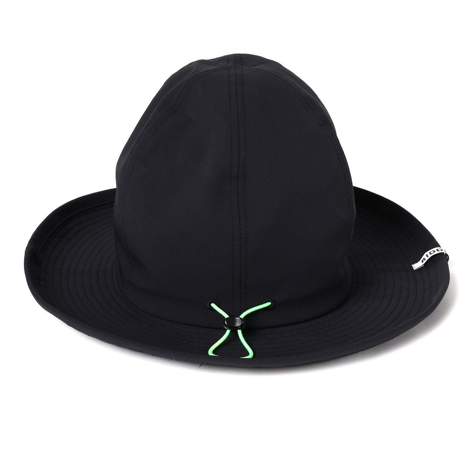 Cross Nylon Hat by RIDDLEMMA (BLACK(EVA-01 MODEL))