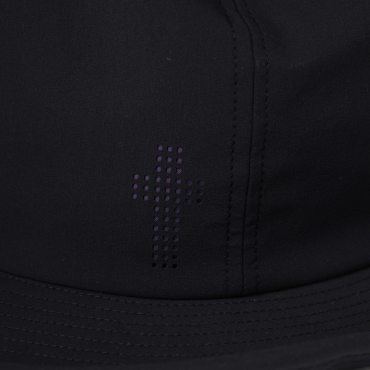 Cross Nylon Hat by RIDDLEMMA (BLACK(EVA-01 MODEL))