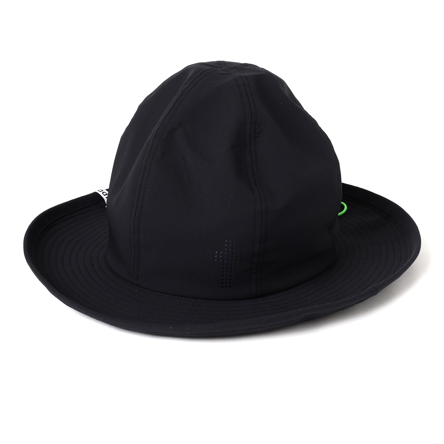 Cross Nylon Hat by RIDDLEMMA (BLACK(EVA-01 MODEL))