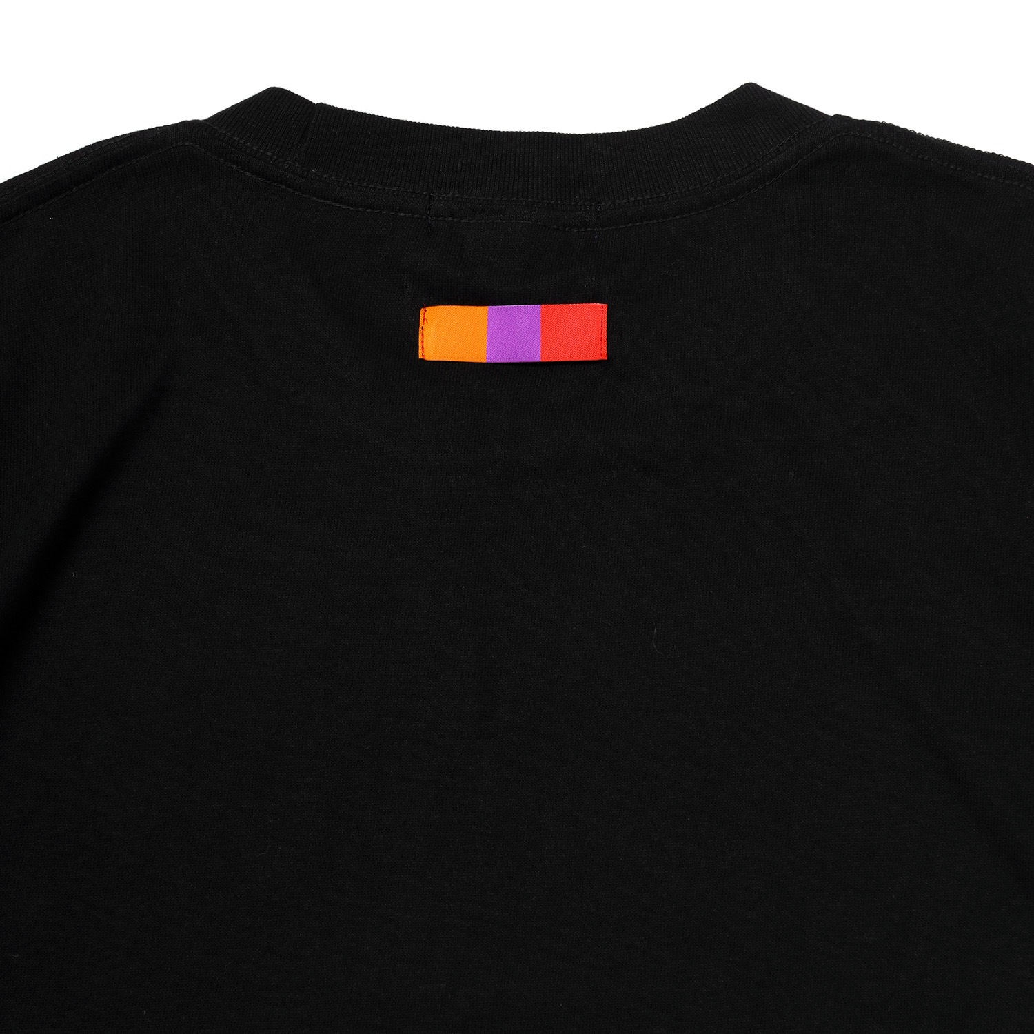 EVANGELION LETTER T-Shirt (BLACK(KREDIT))